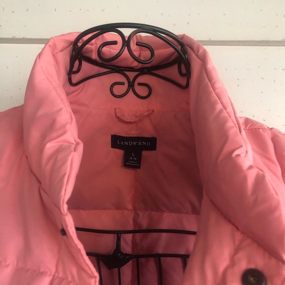 Pink Lands’ End Bubble Vest - Picture 3 of 3